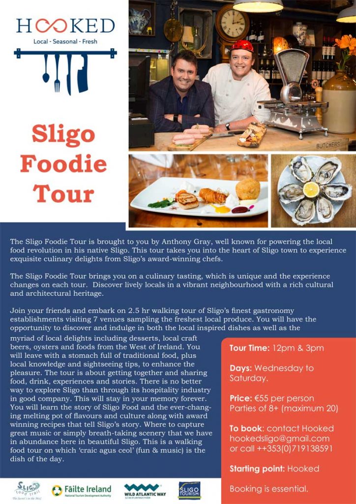 Sligo Foodie Tour Hooked Restaurant Sligo