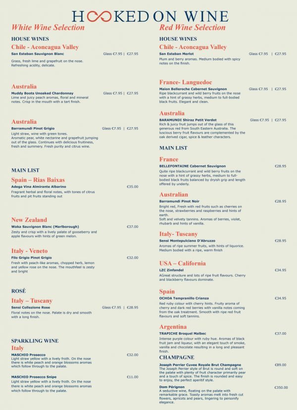 Hooked Restaurant Sligo / Artisan Locally sourced food in Sligo